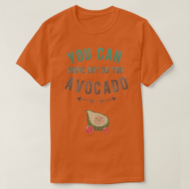 Avocado T Shirt (Design framsida)