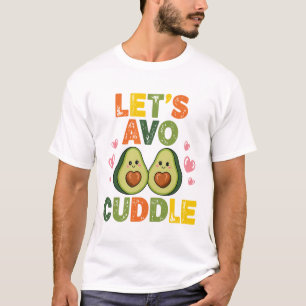 Avocado T-Shirt, Funny Valentines day Couple Shirt T Shirt