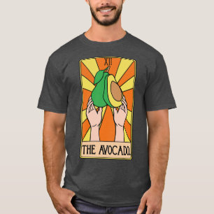 Avocado Tarot Card Funny T Shirt
