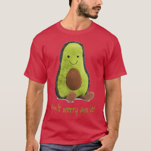 Avocado Tecknad T Shirt
