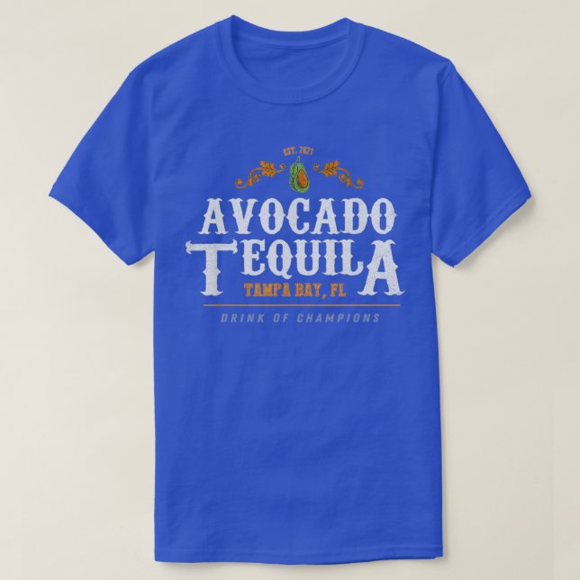 Avocado Tequila TShirt Classic TShirt T Shirt (Design framsida)