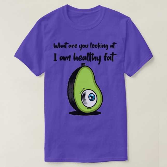 Avocado Tjock T Shirt (Design framsida)
