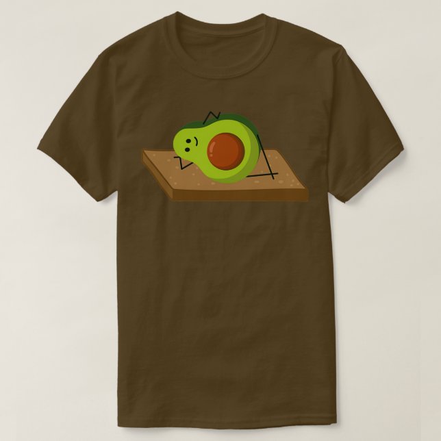 Avocado Toast 21 T Shirt (Design framsida)