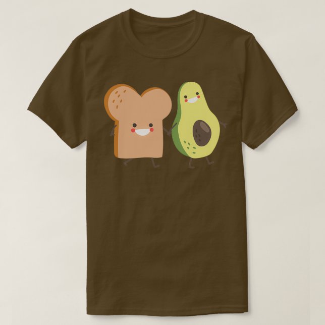 Avocado Toast är bättre tillsammans 1 T Shirt (Design framsida)