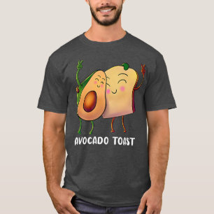 Avocado Toast Fruit Alligator Pear Bread Vegan Ve T Shirt