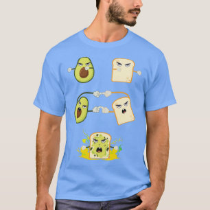 Avocado Toast Fusion Bread Spread Guacamole T Shirt