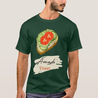 Avocado Toast Graphic T Shirt