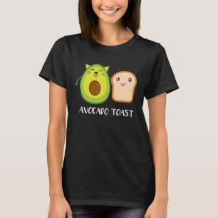 Avocado Toast Healthy Eating Habit Cute Veggie Veg T Shirt