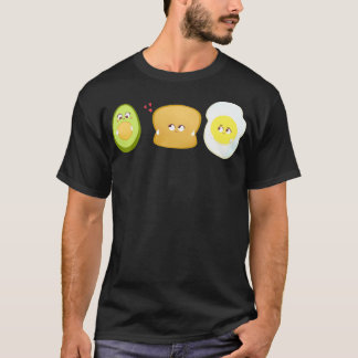 Avocado toast lustig brunch Illustration T Shirt