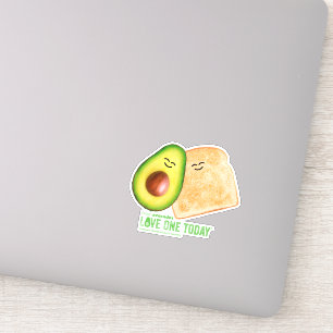 Avocado Toast Sticker Klistermärken