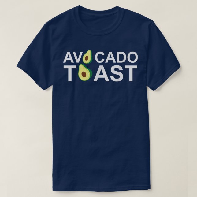 Avocado ToastAvocado & Guacamole Lover& Gift  T Shirt (Design framsida)