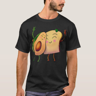 Avocado ToastFruit Alligator Pear Bread Vegan Vege T Shirt