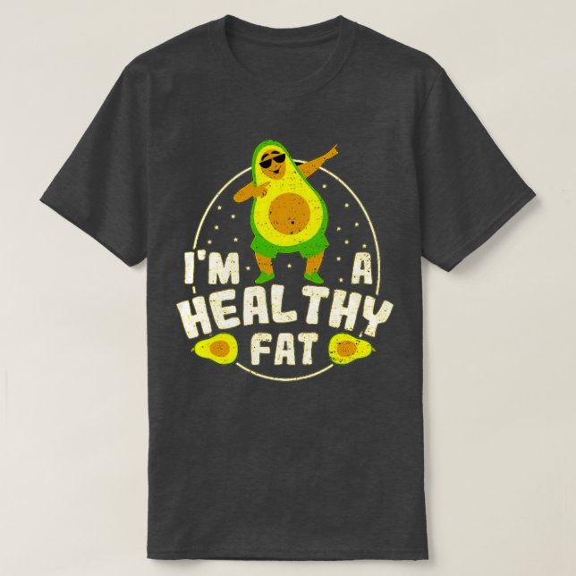 Avocado Toppen, ett friskt livsmedel Classic TShir T Shirt (Design framsida)
