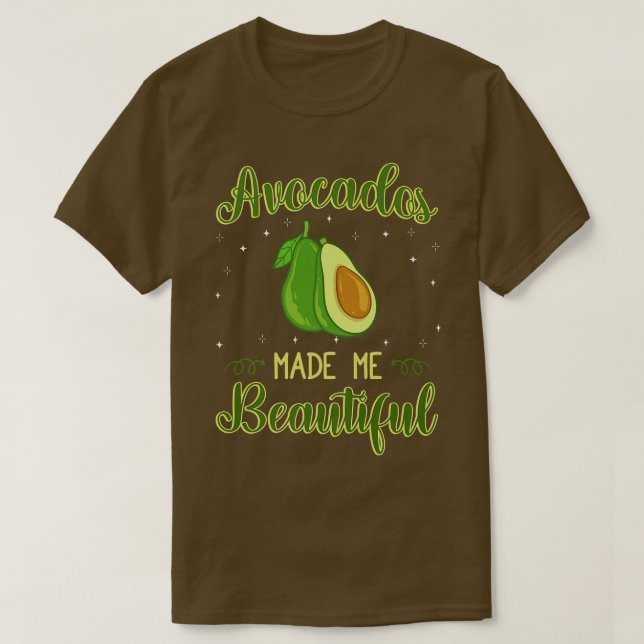 Avocado Träd Meico Fruit Oil Pear Plant Dip 108 T Shirt (Design framsida)