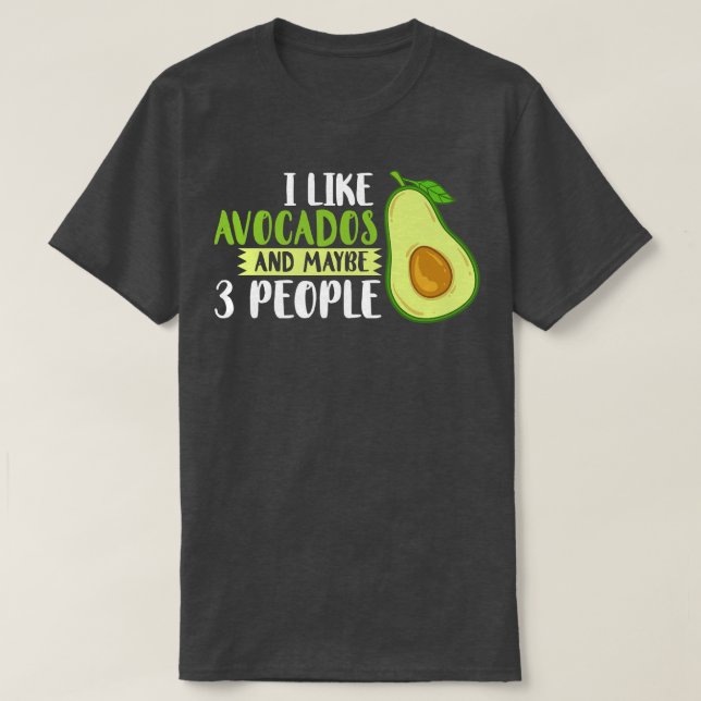 Avocado Träd Mexiko Fruit Oil Pear Plant DipT-Shir T Shirt (Design framsida)