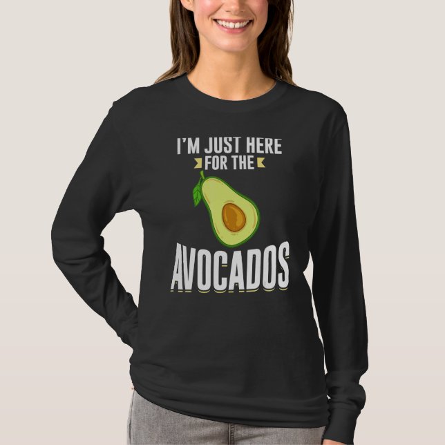 Avocado Träd, Mexiko Fruktolje Pear Plant, område  T Shirt (Framsida)