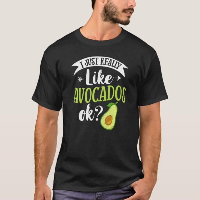 Avocado Träd, Mexiko Fruktoljeväxtsort T Shirt (Framsida)