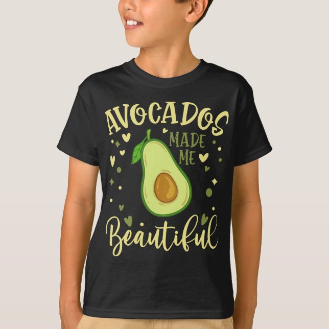 Avocado Träd, Mexiko Fruktoljeväxtsort T Shirt (Framsida)
