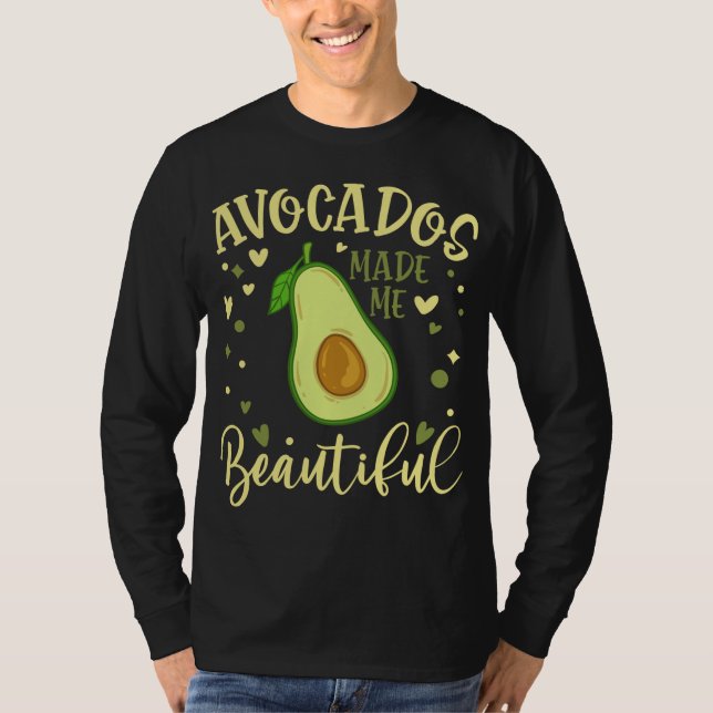 Avocado Träd, Mexiko Fruktoljeväxtsort T Shirt (Framsida)