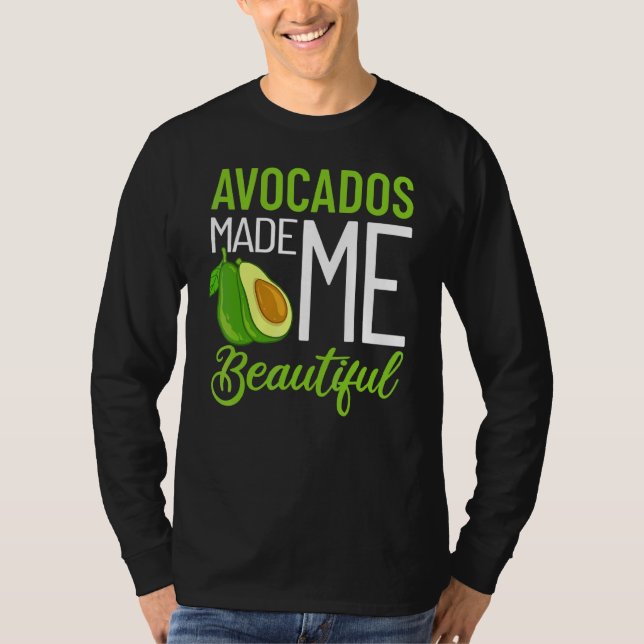 Avocado Träd, Mexiko Fruktoljeväxtsort T Shirt (Framsida)