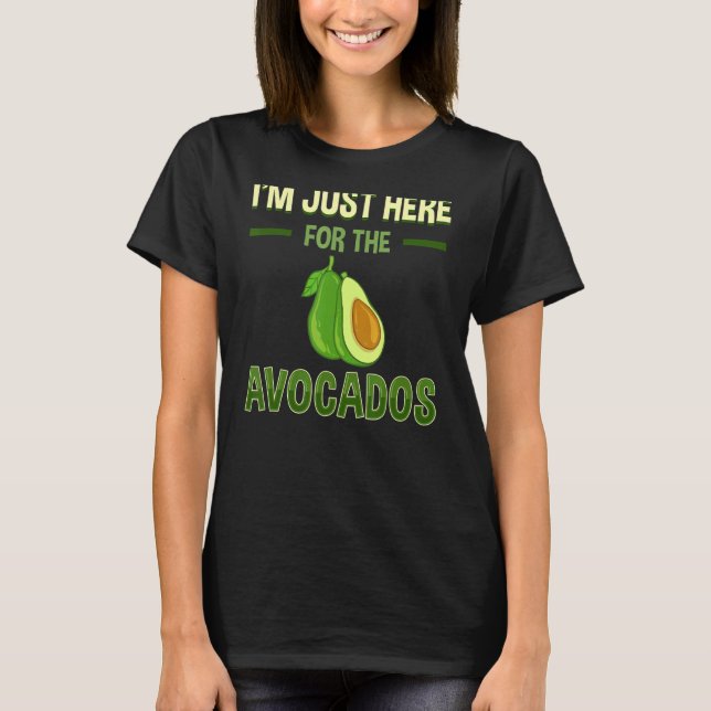 Avocado Träd, Mexiko Fruktoljeväxtsort T Shirt (Framsida)
