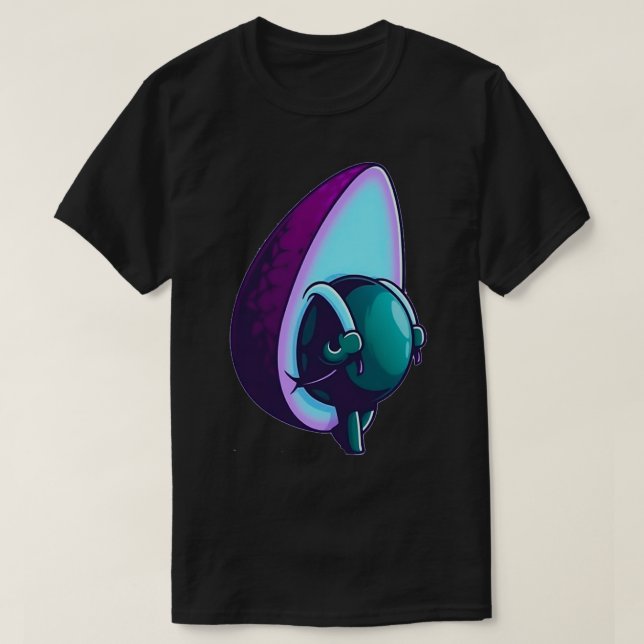 avocado traveler design t shirt (Design framsida)