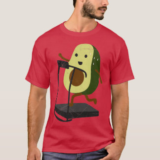 Avocado Treadmill Springer Workout Funny Gift Idea T Shirt