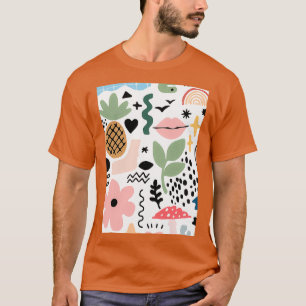 Avocado Tropical Delicious Flowers Plants T Shirt