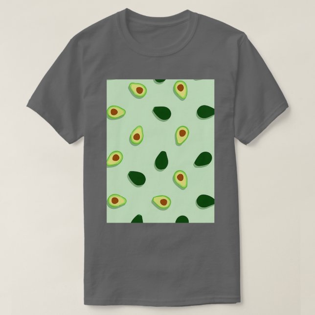 Avocado Tropical Delicious Splendid Handflatan T Shirt (Design framsida)
