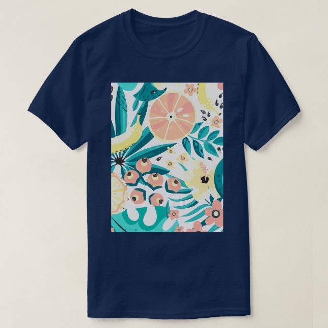 Avocado Tropical Exotic Tropical Plants Classic TS T Shirt (Design framsida)