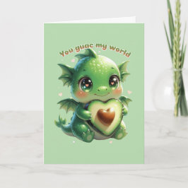 Avocado Valentine  Helgkort