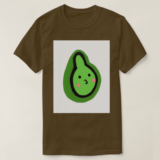 Avocado ver2 t shirt (Design framsida)