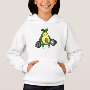 Avocado vid Fitness med Barbell T Shirt