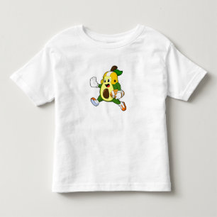 Avocado vid fotbollsportar t shirt
