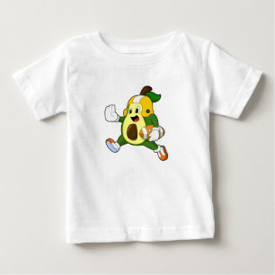 Avocado vid fotbollsportar t shirt