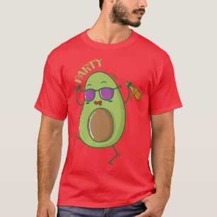 Avocado vid PartyT-Shirt T Shirt