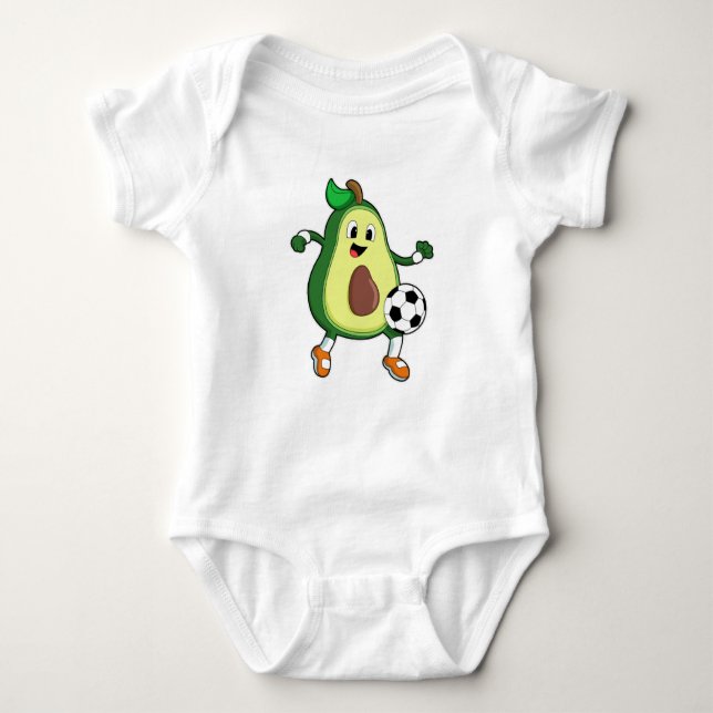 Avocado vid sportsport t shirt (Framsida)