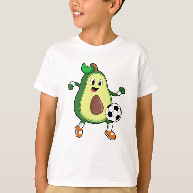 Avocado vid sportsport t shirt (Framsida)