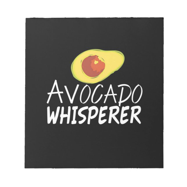 Avocado Whisperer Anteckningsblock (Framsida)