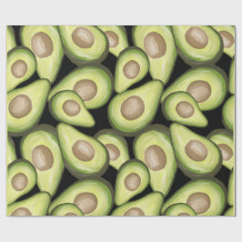Avocado Wrapping Papper Presentpapper