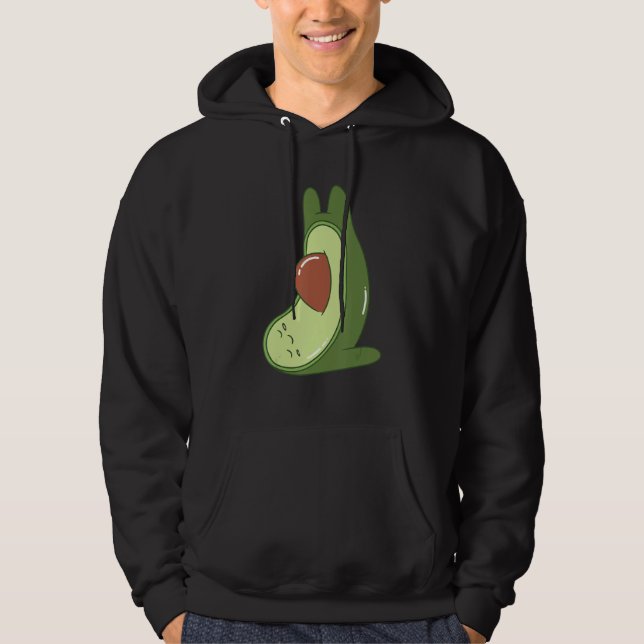 Avocado Yoga Hoodie (Framsida)