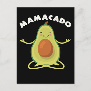 Avocado Yoga Mor Vykort