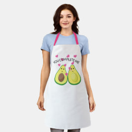 Avocado 'You Complete Me' Apron - Lusnyare Baker G