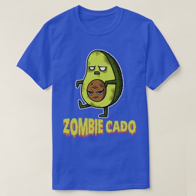 AVOCADO ZOMBIECADO T SHIRT (Design framsida)