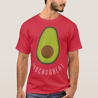 Avocadobeat Funny Vegan Avocado Heart T Shirt