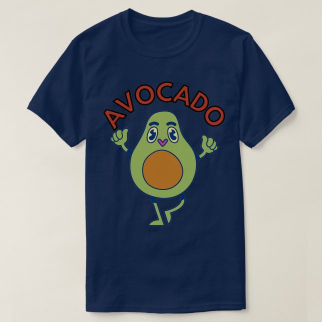AVOCADOBeval Lavo Kado för manar och kvinnor T Shirt (Design framsida)