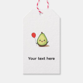 Avocadodesign, avokadotema presentetikett