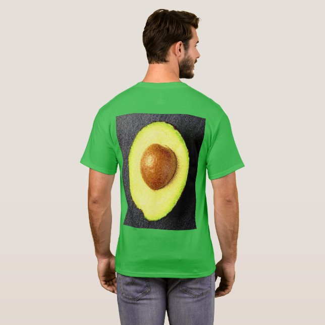 "Avocadofrukt" Söt bild. Köp nu T Shirt (Hel baksida)