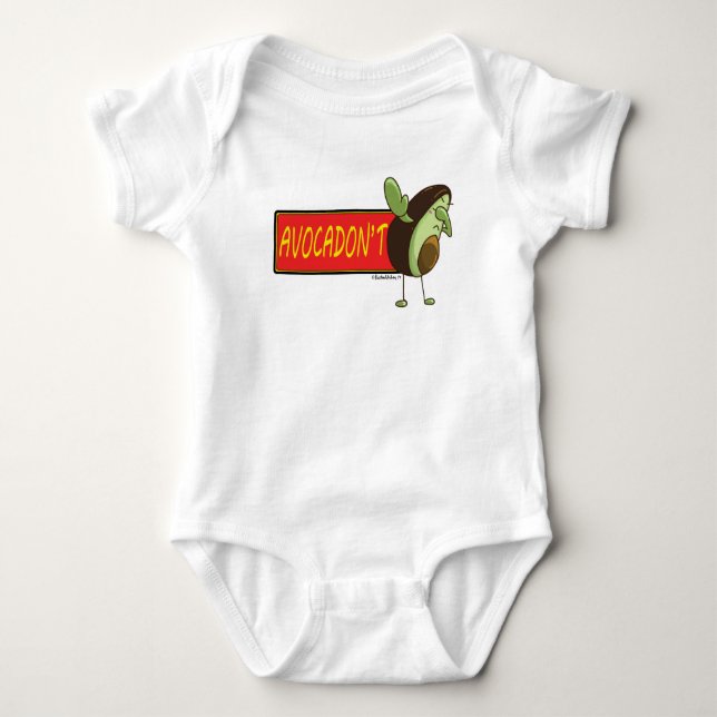 AvocaDON kan inte T-shirt (Framsida)