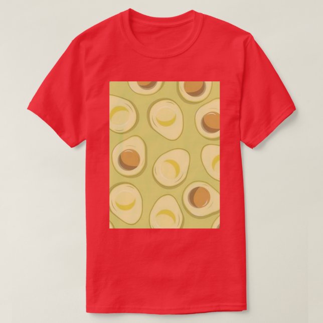 Avocados Classic TShirt T Shirt (Design framsida)